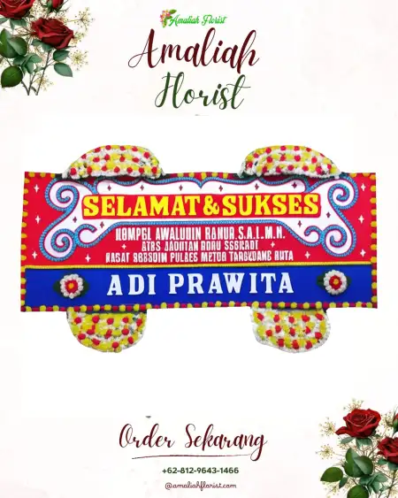 Papan Bunga Ucapan Selamat Apela Satu