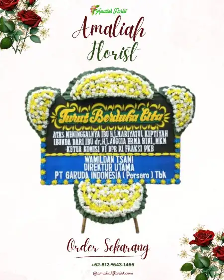 Papan Bunga Duka Apela Satu
